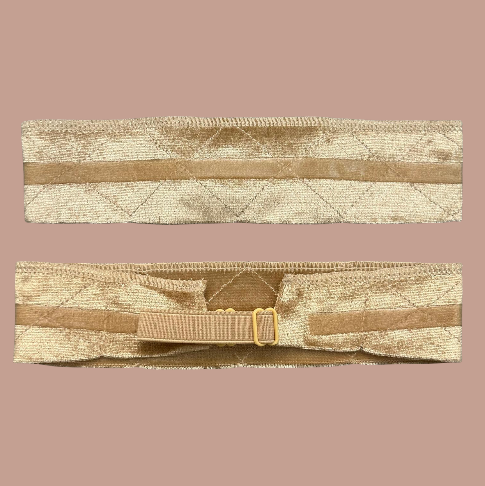 Adjustable Silicone Grip Band -Beige